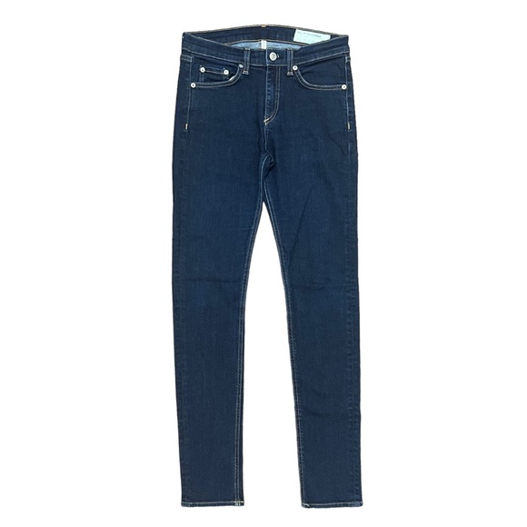 SOLD- rag & bone High Rise Skinny Jeans Heritage Wash Size 27 - Picture 2 of 9